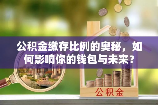北关公积金缴存比例的奥秘，如何影响你的钱包与未来？